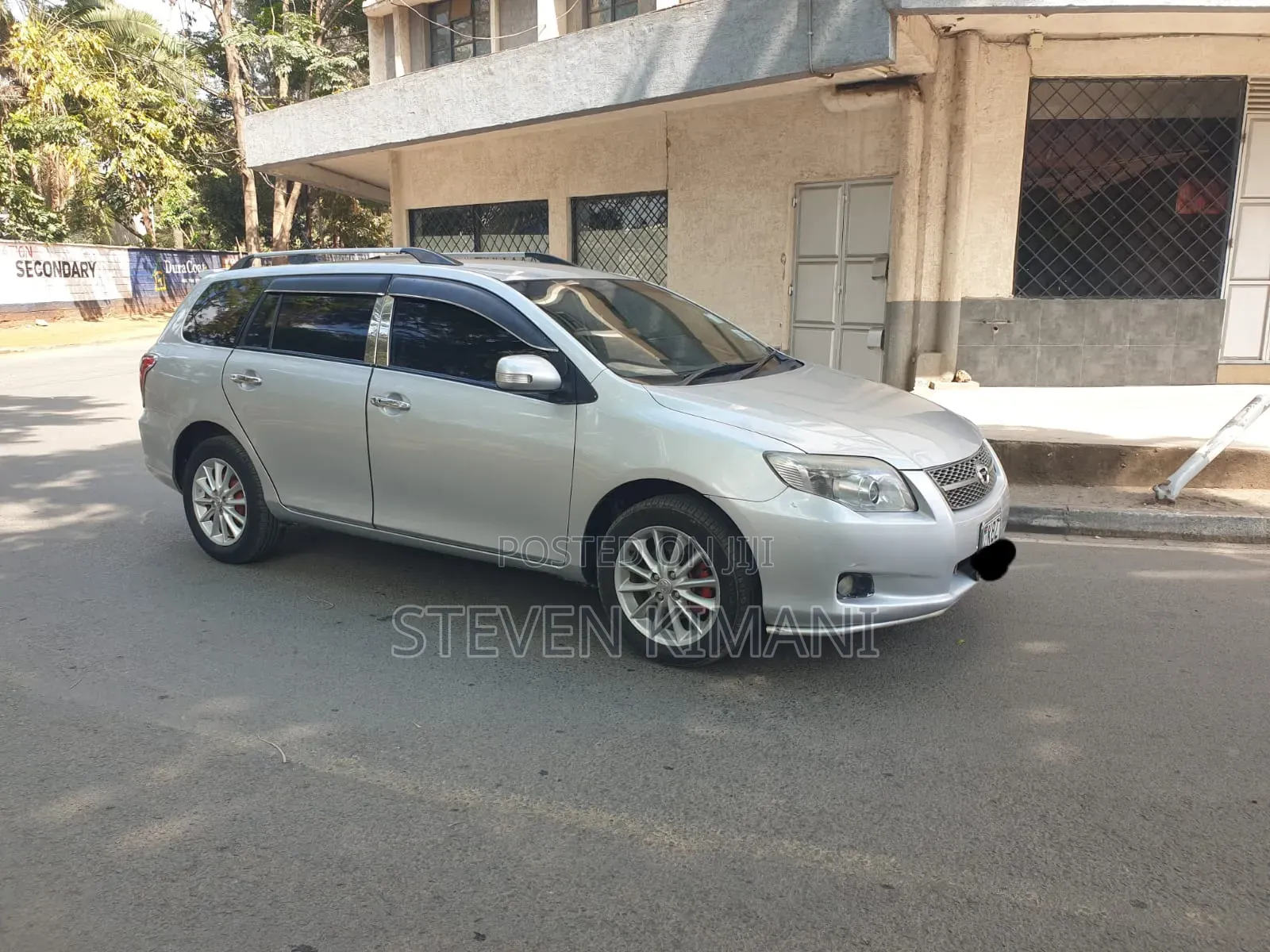 Toyota Corolla Fielder 2008 Silver