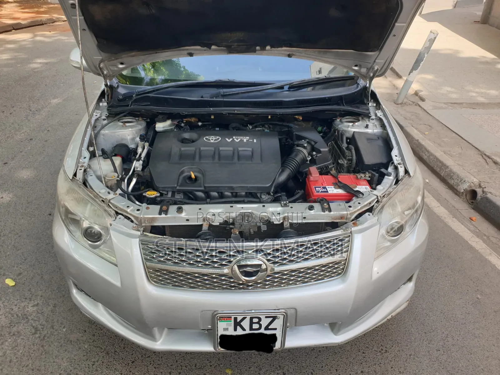 Toyota Corolla Fielder 2008 Silver