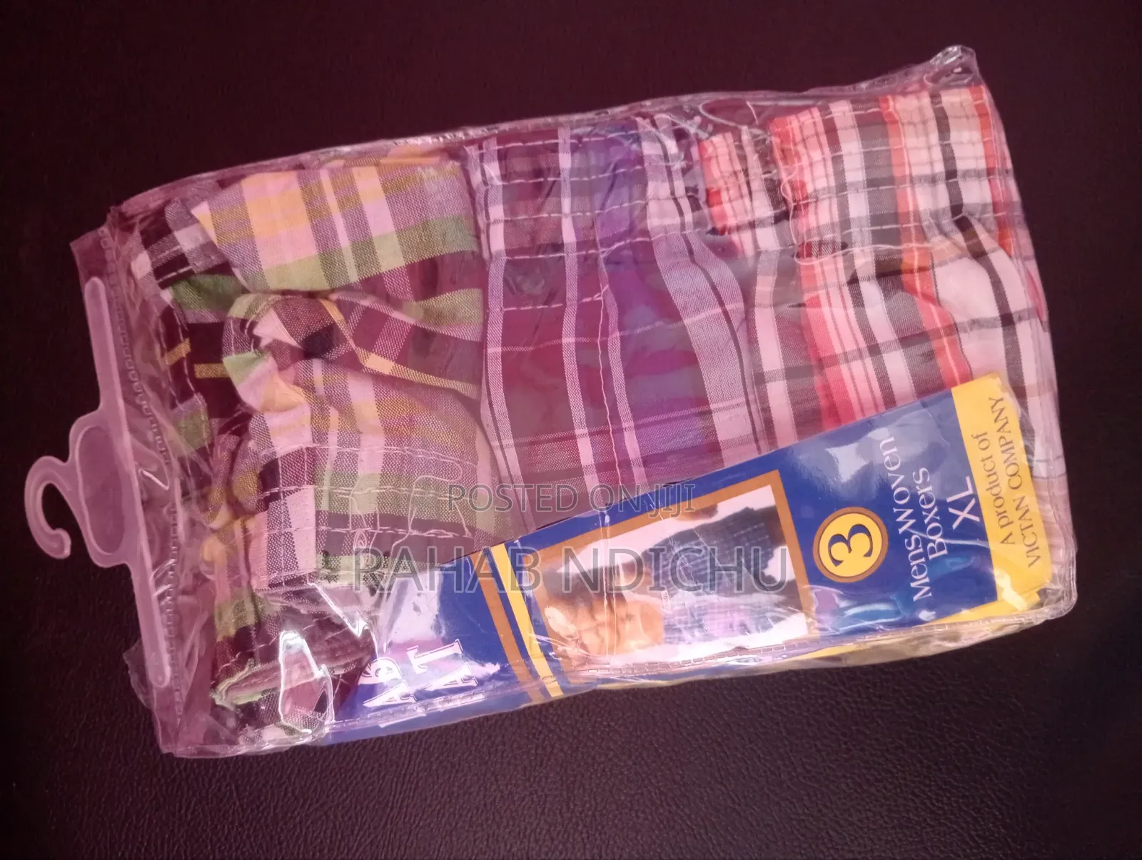 Men Woven Boxers Xl