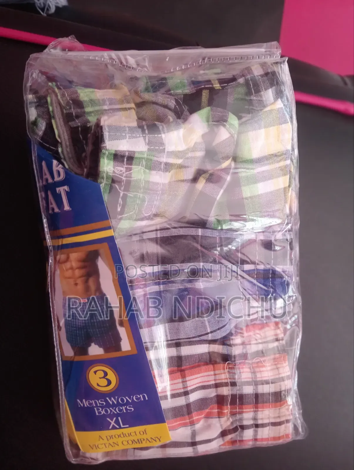Men Woven Boxers Xl