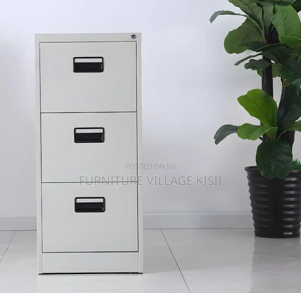 Office Cabinet; 3-Drawer Office Storage Cabinet