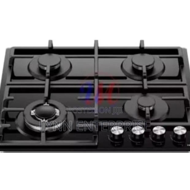 Hisense 60CM by 60CM ● 4 Burner Gas Hob ● Chinse Burner ..