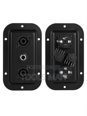 Speakon Jack Panel Chassis Connector Socket Plate.
