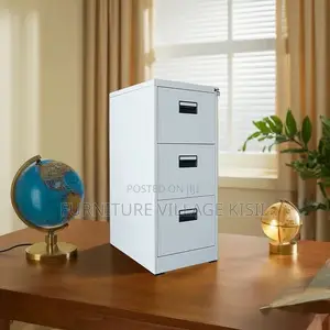 Office Cabinet; 3-Drawer Office Storage Cabinet