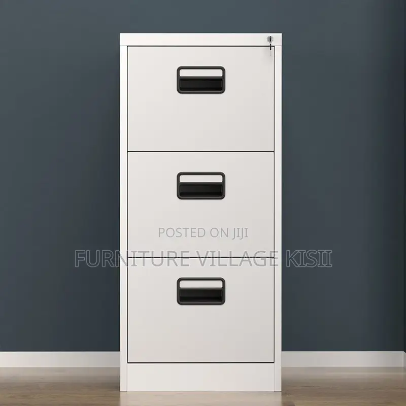 Office Cabinet; 3-Drawer Office Storage Cabinet