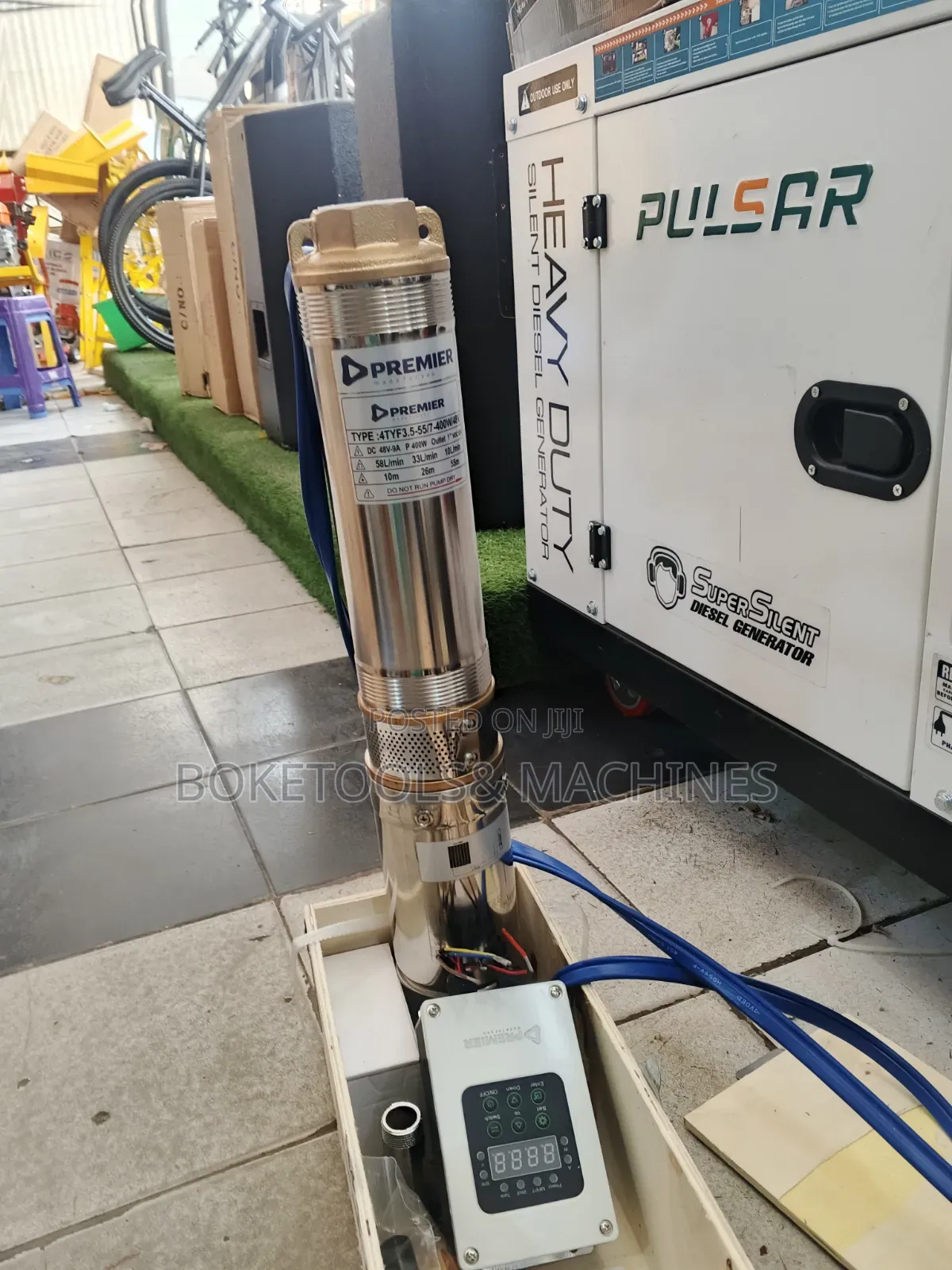 Premier 400watts 48V Submersible Water Pump With Controller