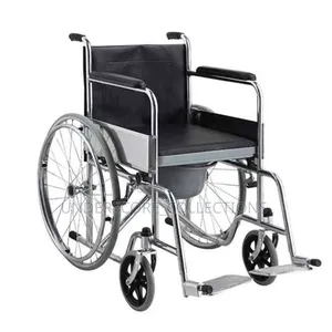 Standard Commode Wheelchair, Which Is a Mobility Aid