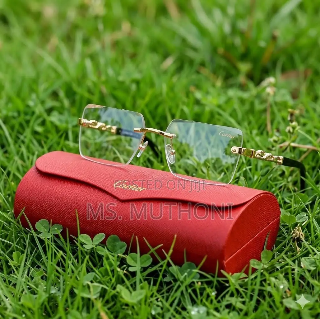 Cartier Panthère Rimless Glasses