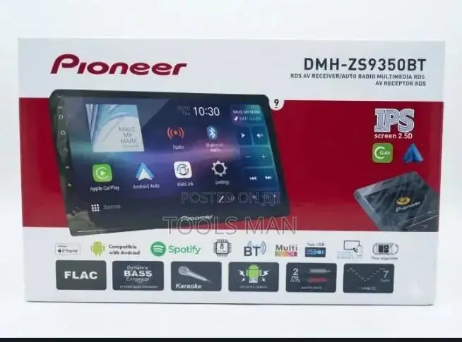 Pioneer DMH-ZS9350BT Car Stereo Receiver.