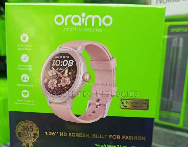 Oraimo Muse 2 Lite 1.26" Chic Versatile IP68 Smart Watch - main view