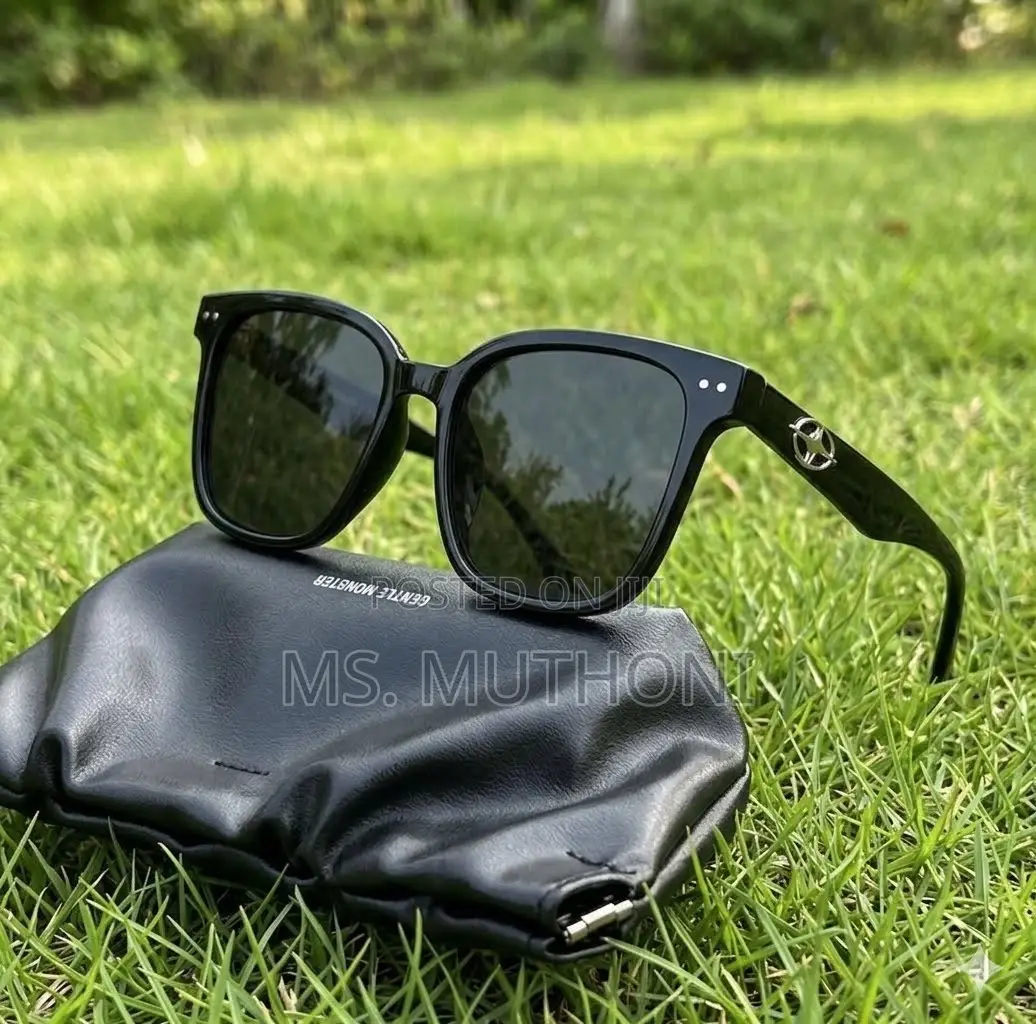 All Black Gentle Monster Uv Protection Sunglasses