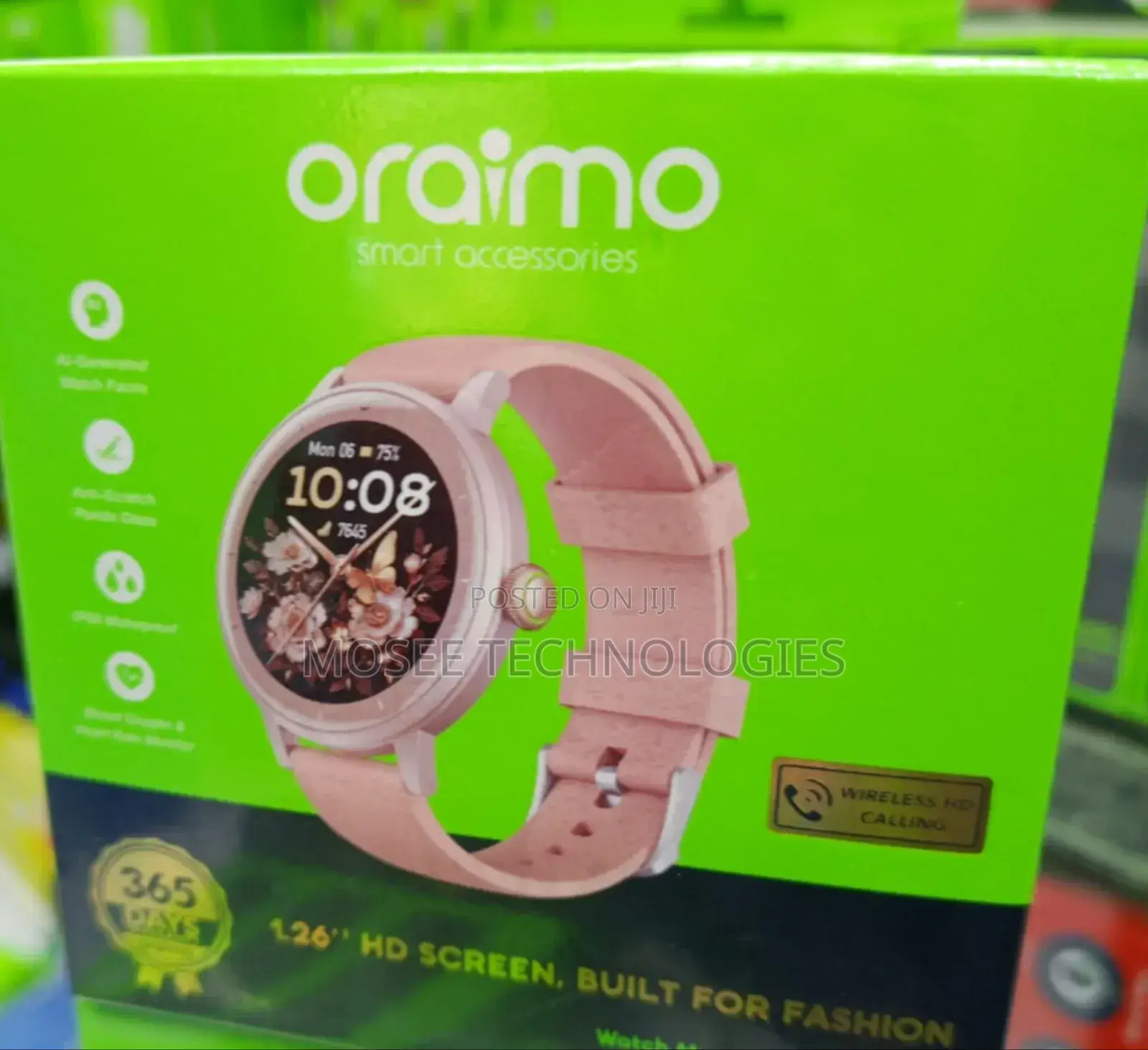 Chic Oraimo Watch Muse 2 Lite 1.26" Versatile Smart Watch