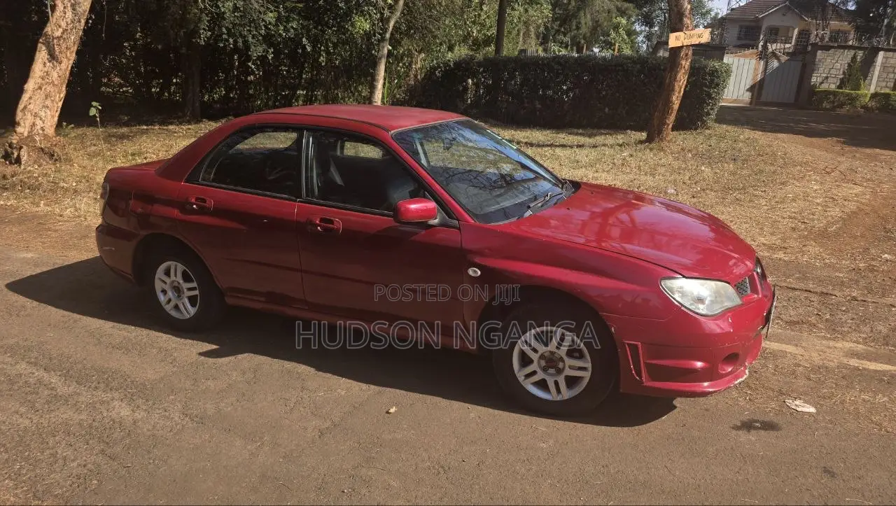 Subaru Impreza 2007 Red