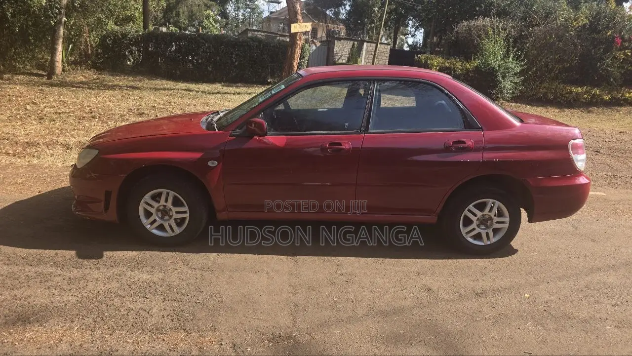 Subaru Impreza 2007 Red