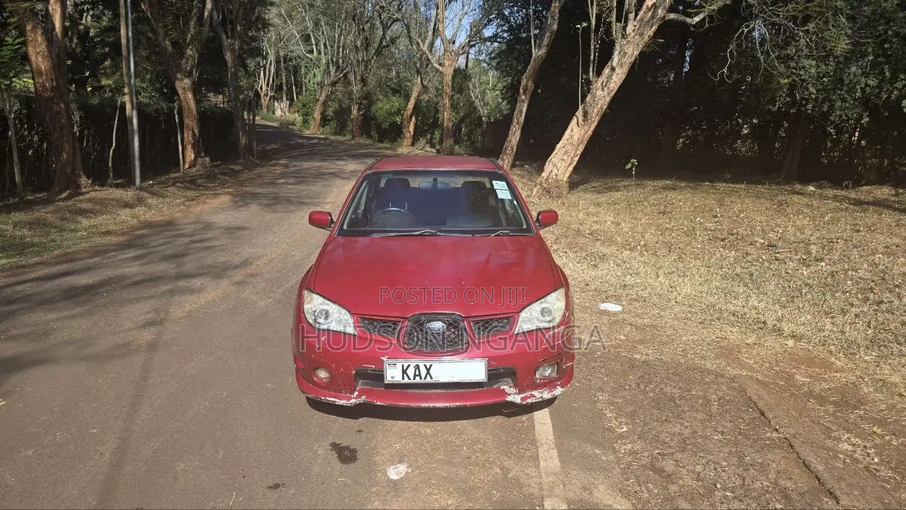 Subaru Impreza 2007 Red