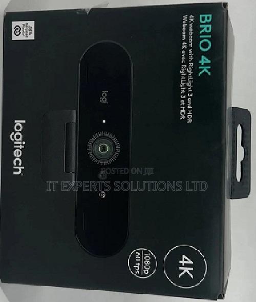 Brio 4K 4K Webcam W/ RightLight 3 and HDR v-U0040 in Box Sealed