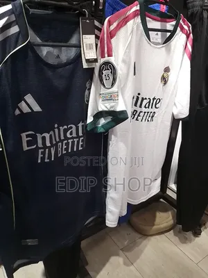 Real Madrid Home and Away Kit.