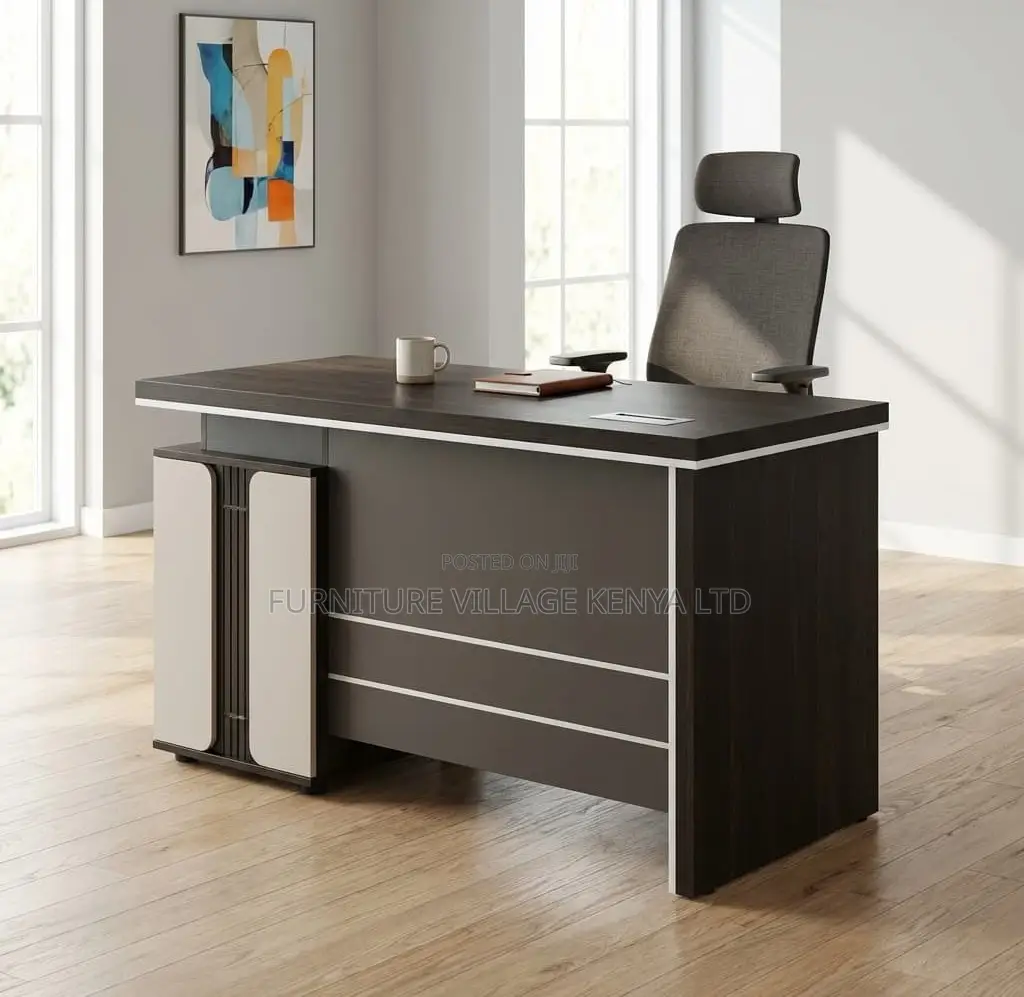 Office Desk; 1.6 M Executive Modern Designed Office Computer Desk