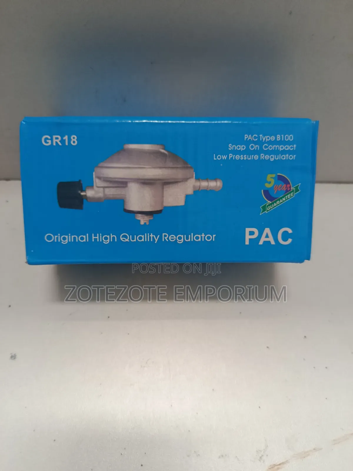 High Quality Pac 6kg Gas Regulator Valve for Kitchen Cooking Cylinder