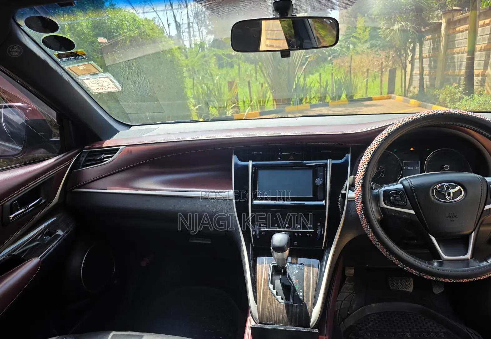Toyota Harrier 2.0 2014 Burgundy