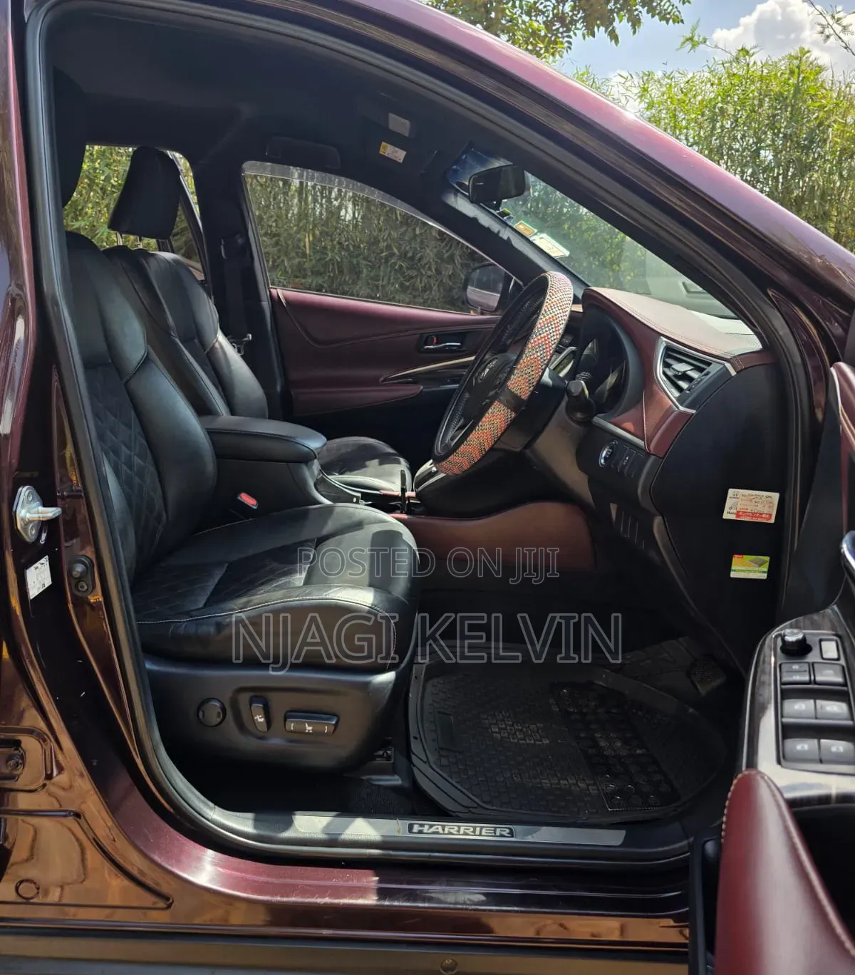 Toyota Harrier 2.0 2014 Burgundy