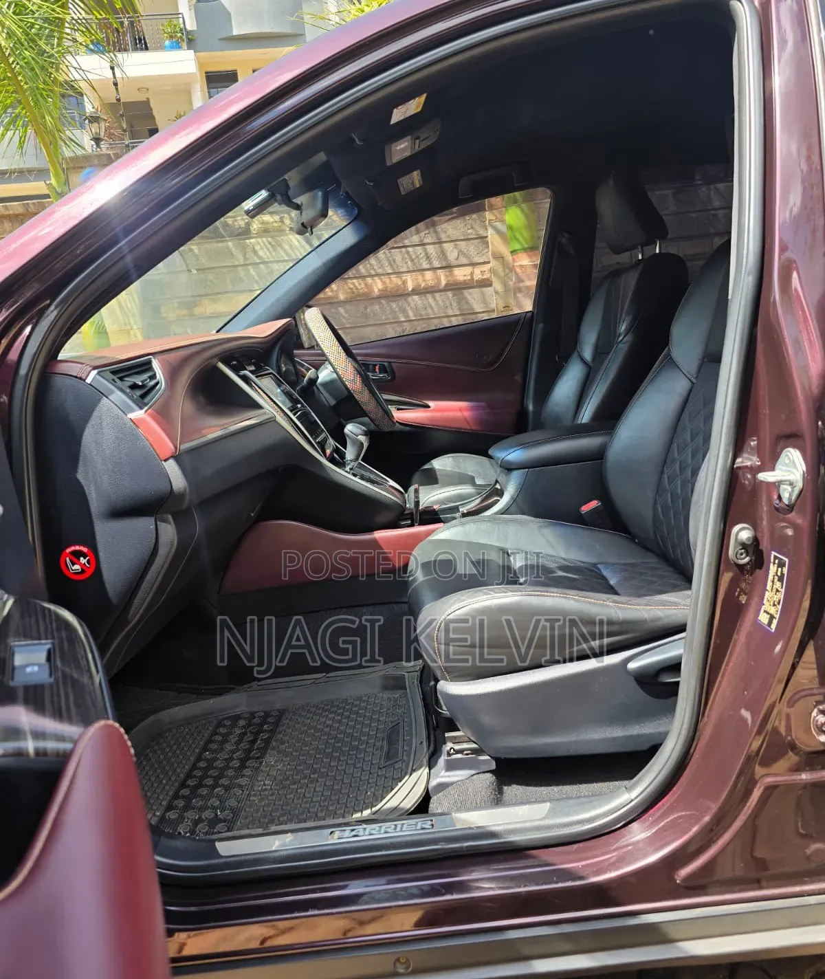 Toyota Harrier 2.0 2014 Burgundy