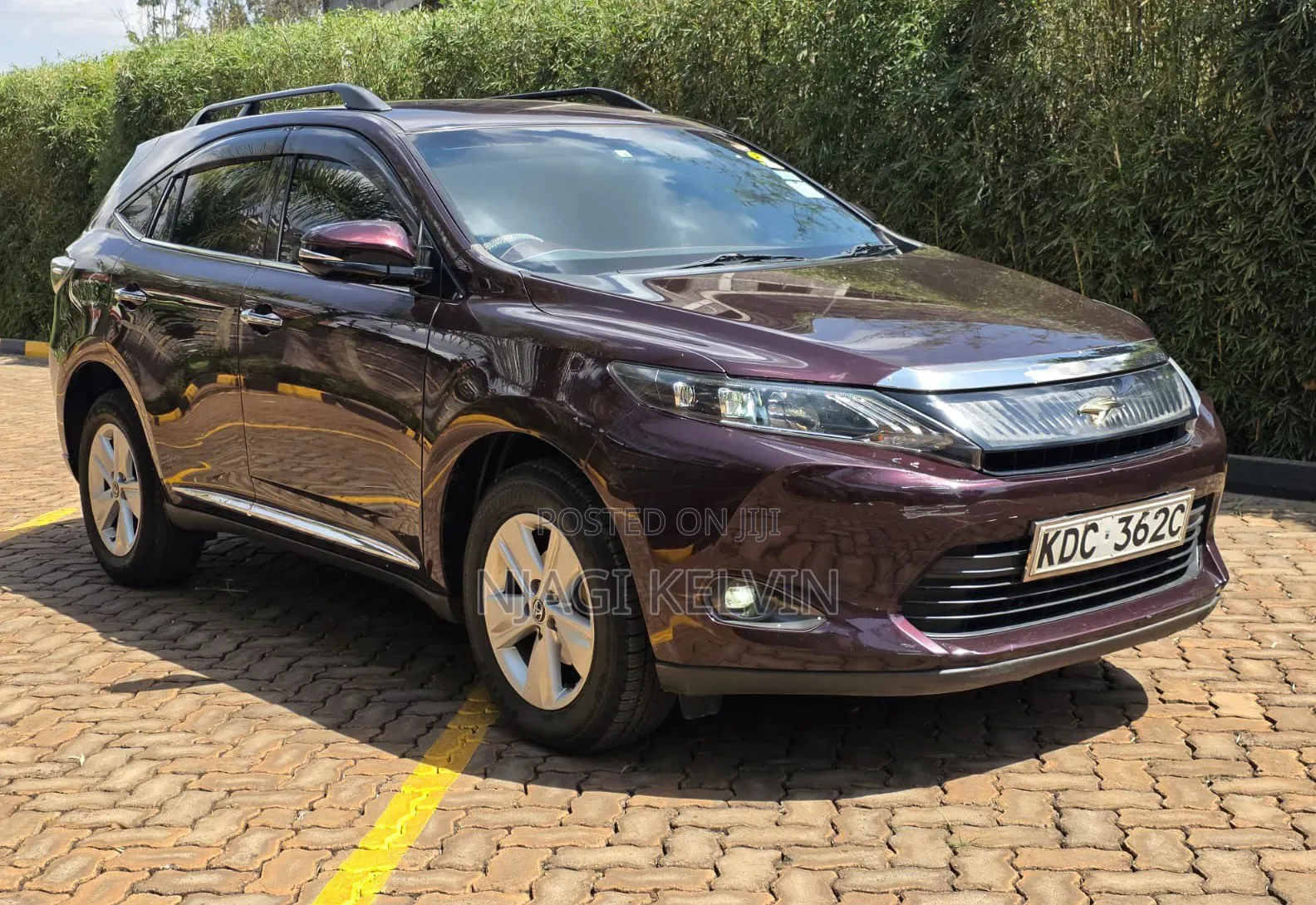 Toyota Harrier 2.0 2014 Burgundy