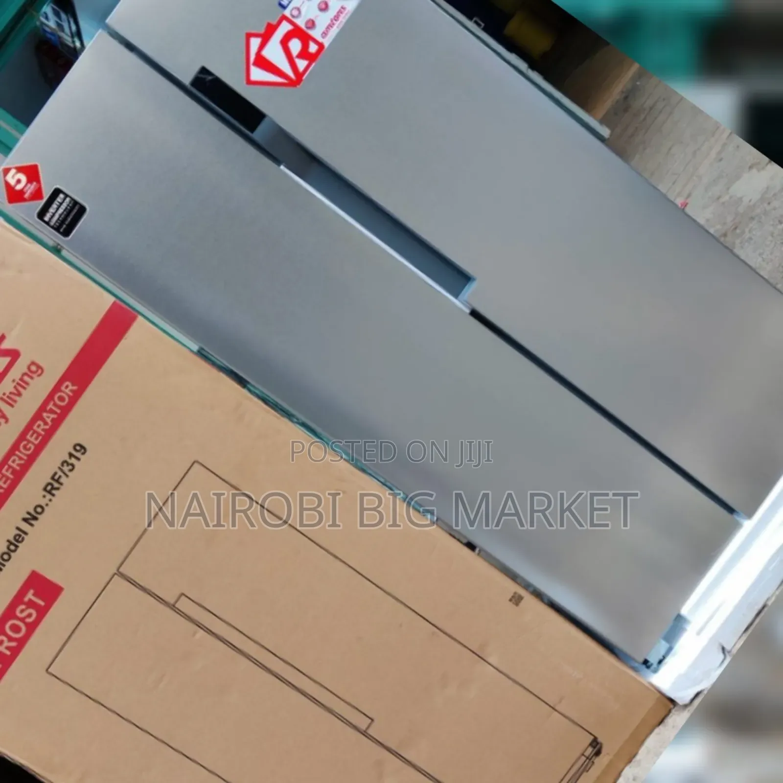 Ramtons Side by Side Fridge No Frost 430l