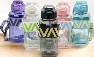 800ml Sports Water Bottle With Straw — Hk