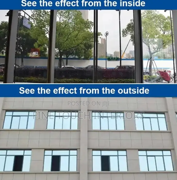 Reflective Window Film Nairobi | Privacy & Heat