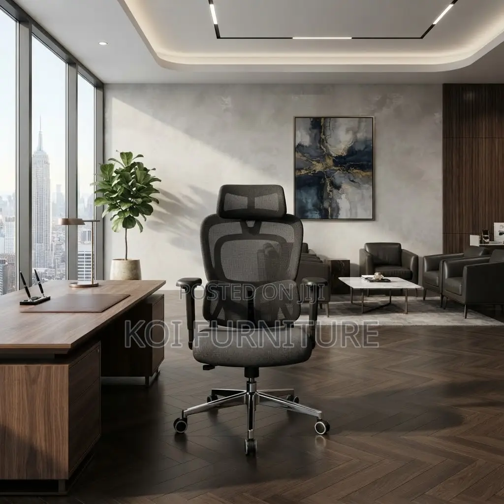 Office Chairs; Executive Dual Spine Support Orthopedic Chairs