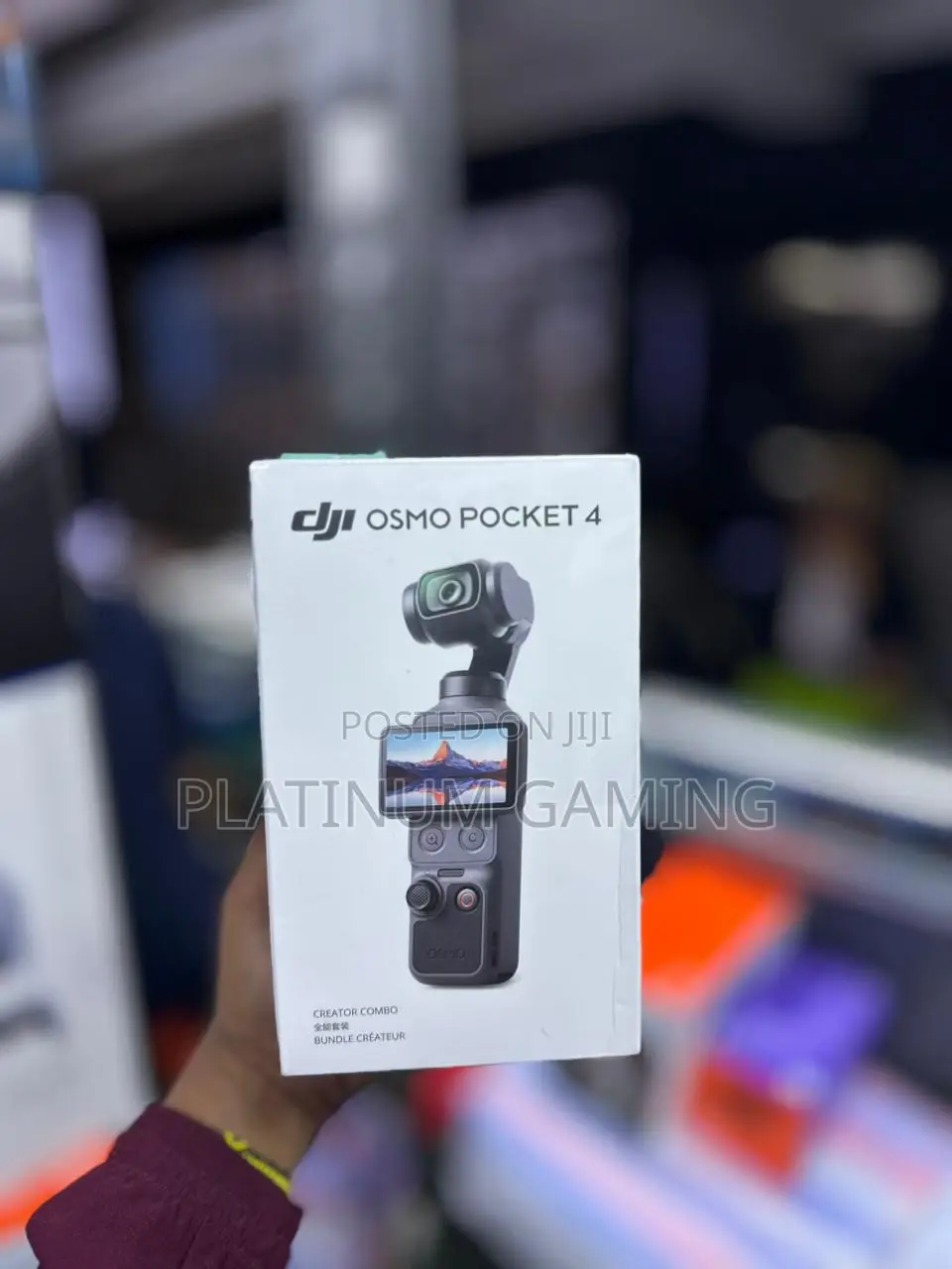 Dji Content Creator Camera -Dji Osmo Pocket 4 Creator Combo