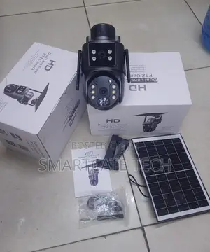 Dual Camera Lens 4G 4MP Solar CCTV – UBox