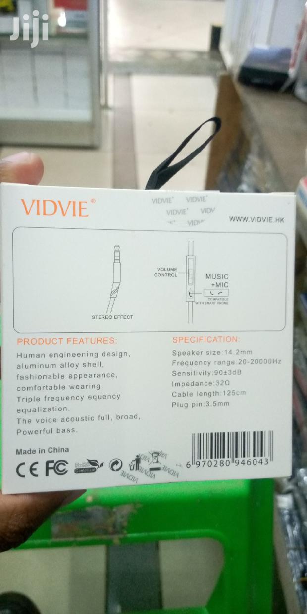 VIDVIE Powerful Bass Wired Earphone. - thumbnail 2