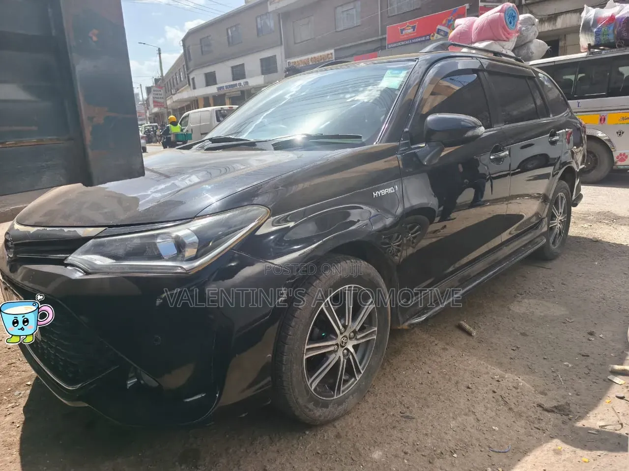 Toyota Corolla Fielder 2015 Black