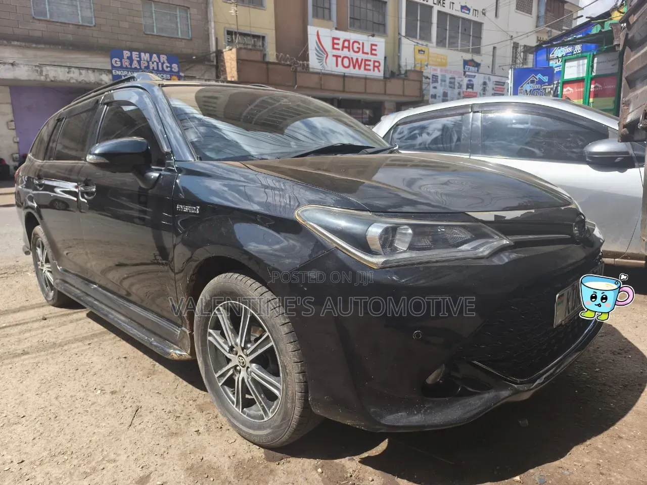 Toyota Corolla Fielder 2015 Black
