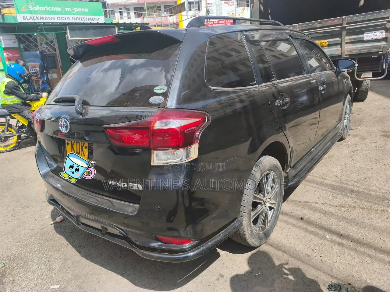 Toyota Corolla Fielder 2015 Black