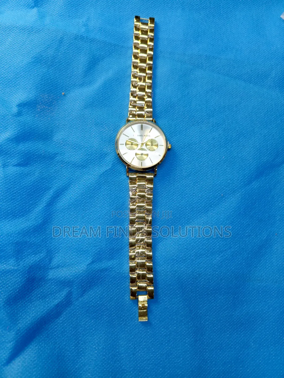 Michael Kors Ritz Chronograph Gold-Tone Stainless Steel Watch