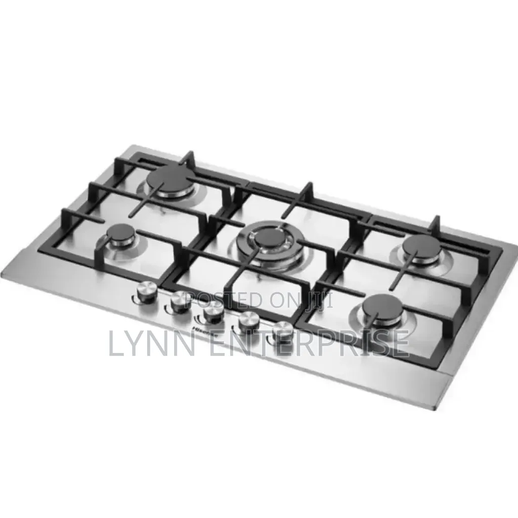 Hisense 86cm Built-in Gas Hob
-Black Stainless Steel Panel
...