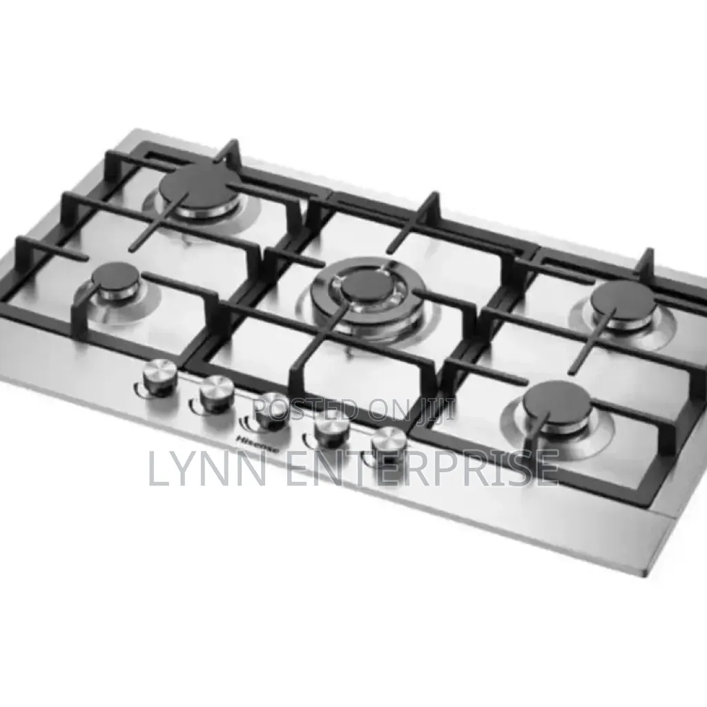 Hisense 86cm Built-in Gas Hob
-Black Stainless Steel Panel
...
