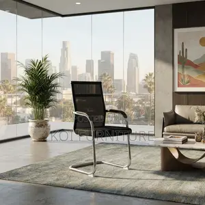 Office Chairs; Executive Office Mesh Breathable Visitors Seat