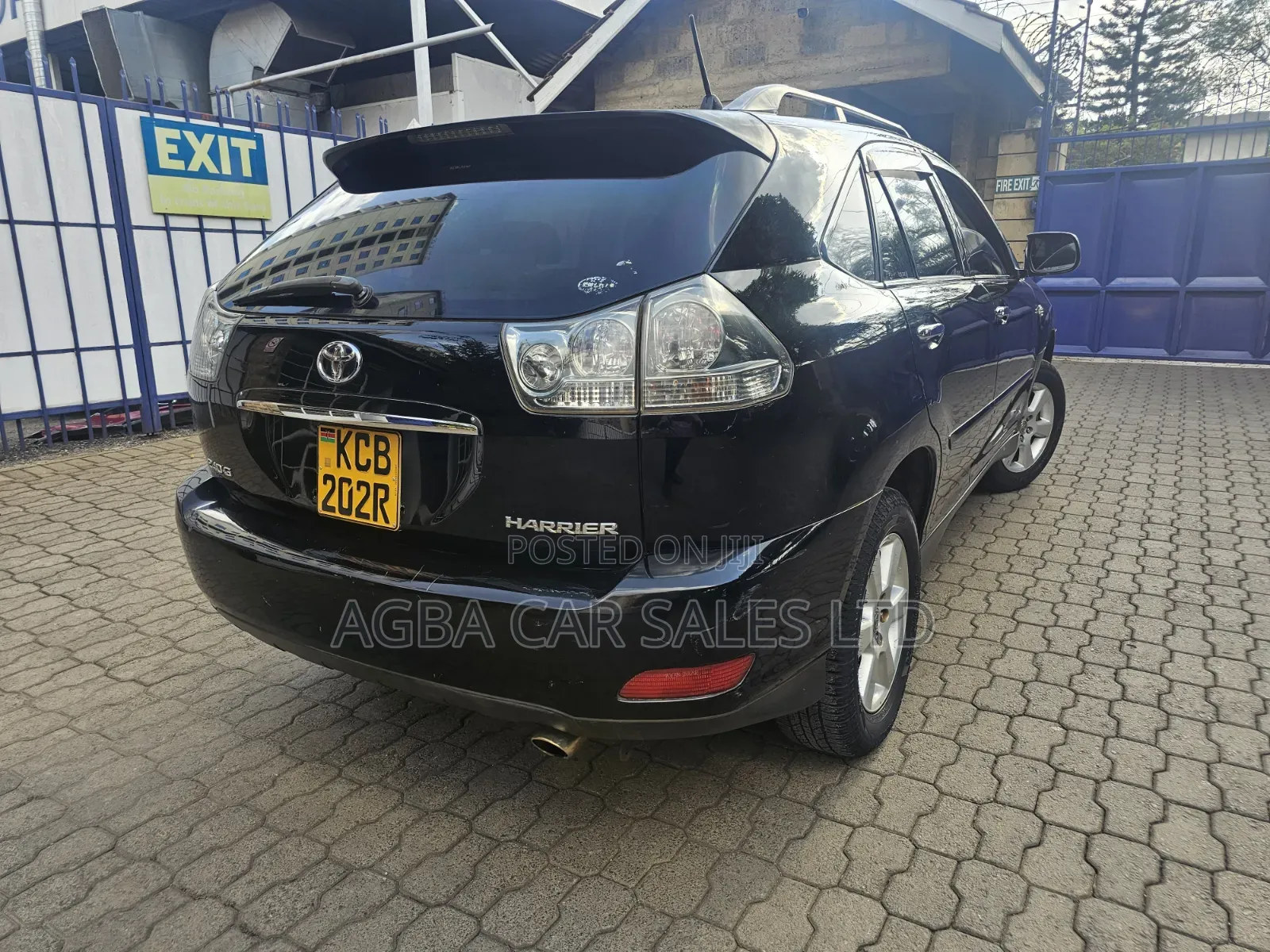 Toyota Harrier 2007 Black