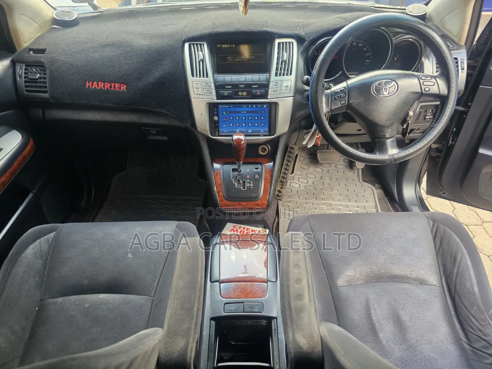 Toyota Harrier 2007 Black