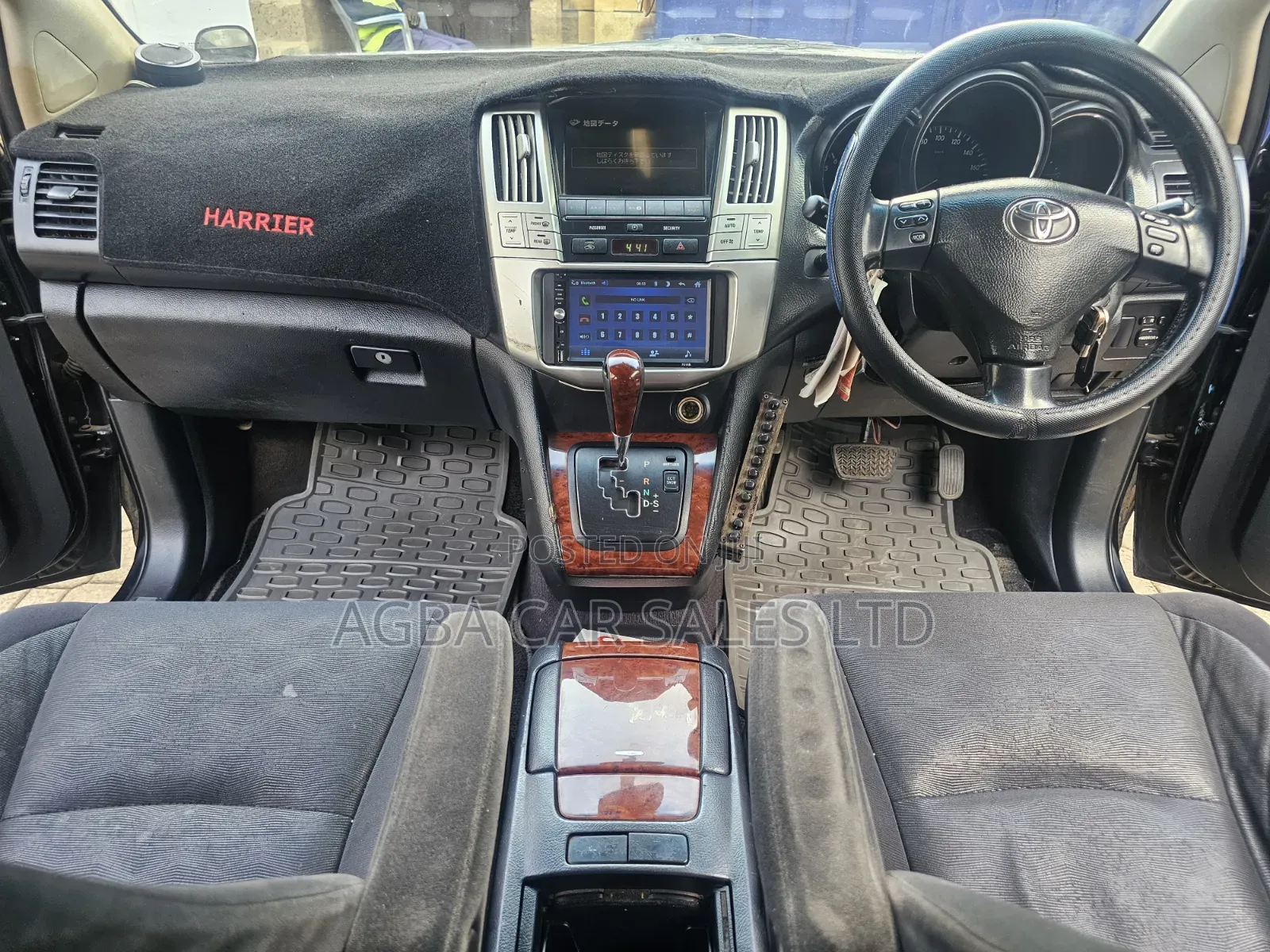 Toyota Harrier 2007 Black