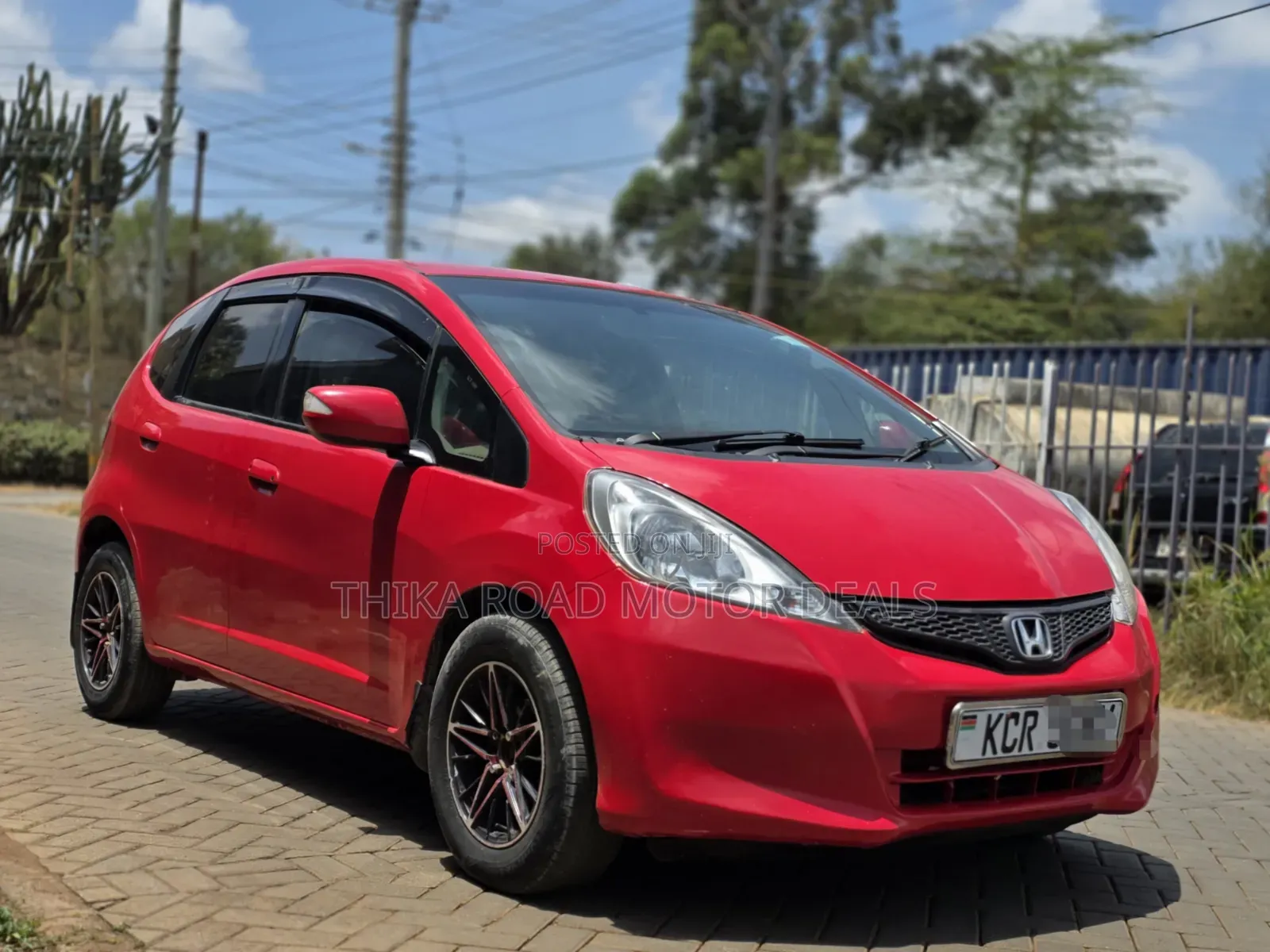Honda Fit 2011 Red