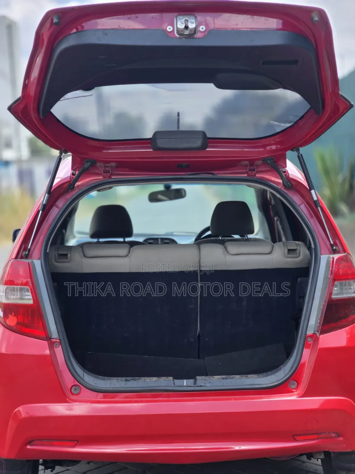 Honda Fit 2011 Red