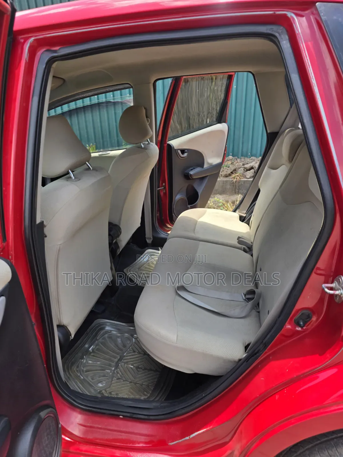 Honda Fit 2011 Red