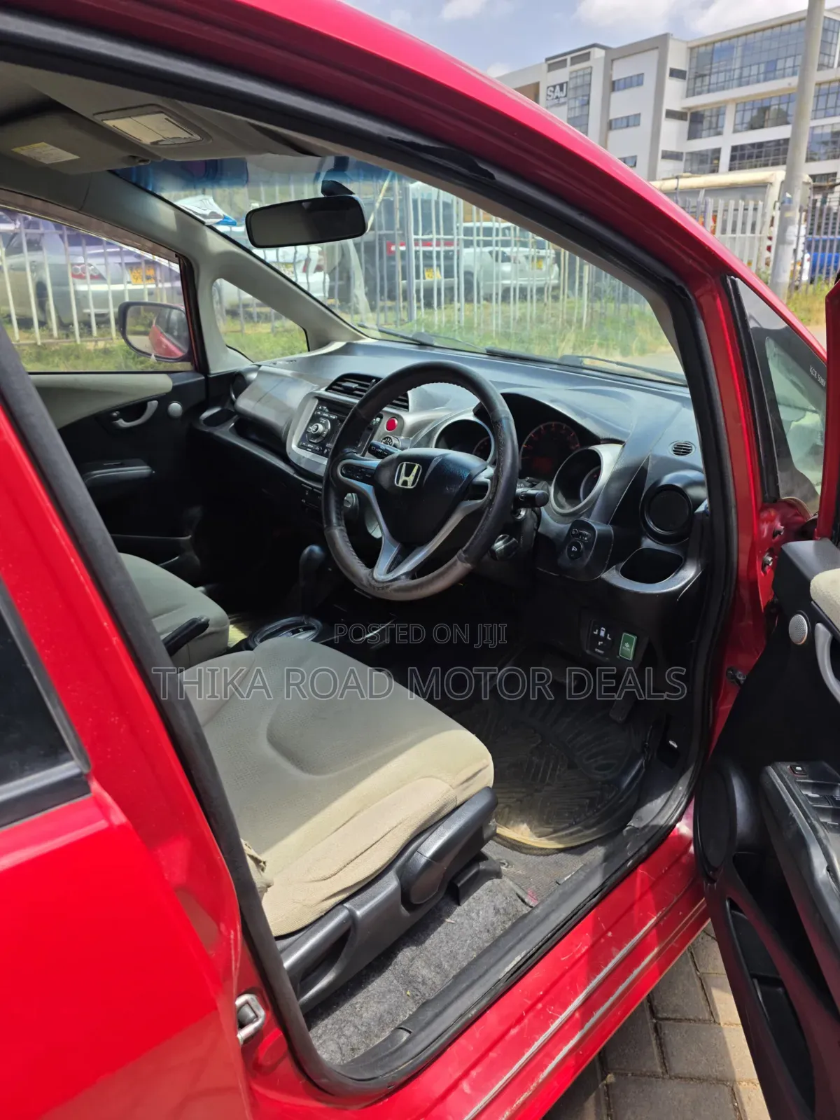 Honda Fit 2011 Red