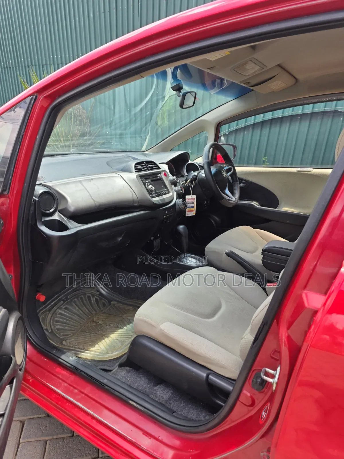 Honda Fit 2011 Red