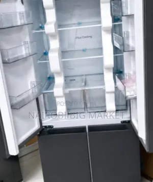 Syinix 421l Glass 4 Door Fridge